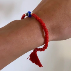 PULSERA ELASTIZADA OJITO