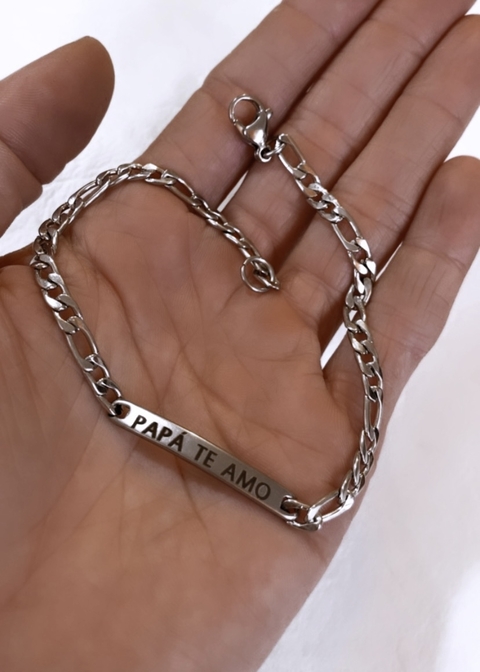 PULSERA BARRA ACERO QUIRURGICO
