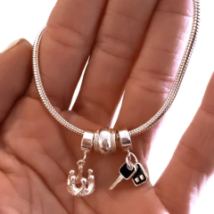 DIJES PLATA 925 DONAS CON FORMAS - comprar online