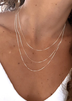 CADENA PLATA 925 VENECIANA en internet