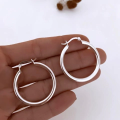 ARGOLLAS PLATA 925 GANCHO ESPAÑOL - tienda online