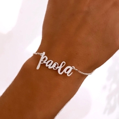 PULSERA NOMBRE CALADO - comprar online