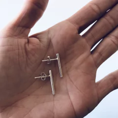 AROS PLATA 925 PALITO - TAKUARA