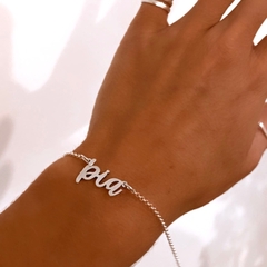PULSERA NOMBRE CALADO