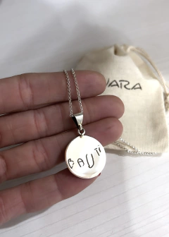 MEDALLA PARA PERSONALIZAR DE PLATA 925 en internet