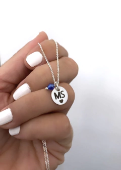 MEDALLA SIMPLE N 1 PLATA 925 - tienda online