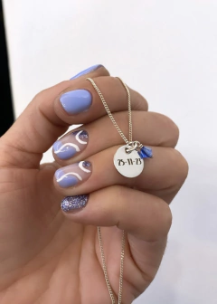 MEDALLA SIMPLE N 1 PLATA 925 en internet