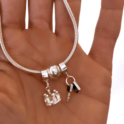 DIJES PLATA 925 DONAS CON FORMAS