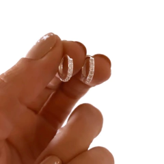 ARGOLLITAS PLATA 925 MIKU POR PAR - comprar online