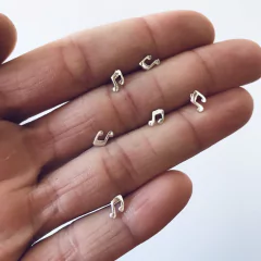 MINIATURA PLATA 925 NOTA INDIVIDUAL