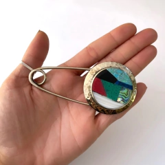 GANCHO ALPACA PARA RUANAS GRANDE - comprar online