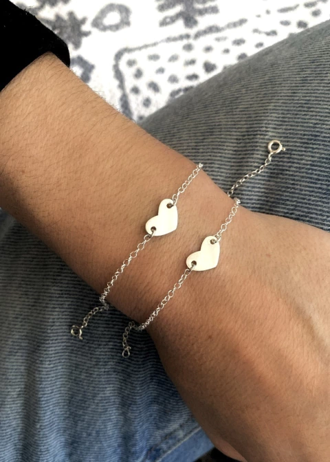 PULSERAS DUPLA PLATA 925