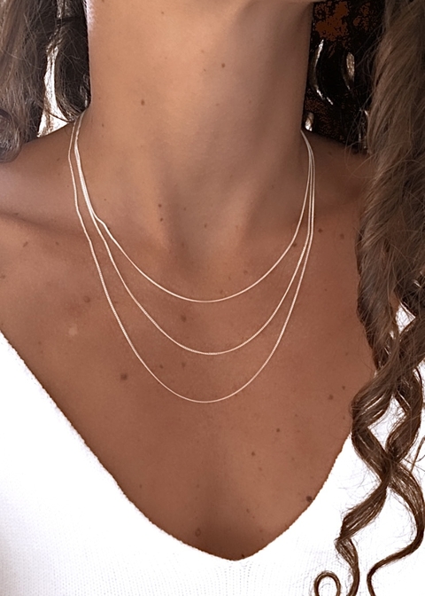 CADENA PLATA 925 GRUMET
