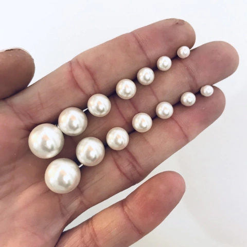 AROS PLATA 925 PERLA