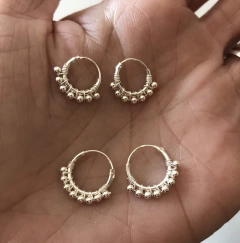 ARGOLLITA PLATA 925 (por unidad) BOLITAS COSIDAS - comprar online