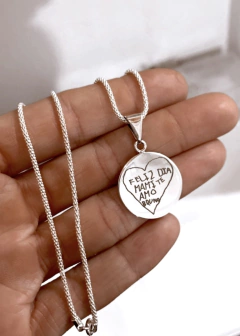 MEDALLA PARA PERSONALIZAR DE PLATA 925 - TAKUARA