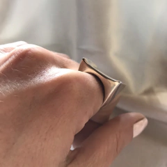 ANILLO PLATA 925 LUNO en internet