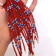 PULSERA TRIPLE OJITOS PLATA 925 - comprar online