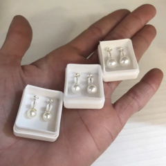 ABRIDORES PLATA 925 PERLA - TAKUARA