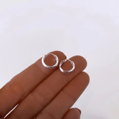 ARGOLLAS PLATA 925 LIVIANAS POR PAR - comprar online