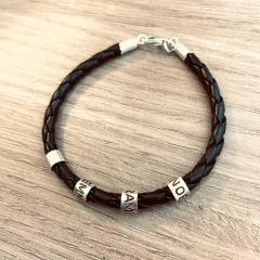 PULSERA PLATA 925 DAD - tienda online