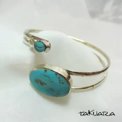 PULSERA ALPACA DOBLE NÁCAR MEDIANA - comprar online