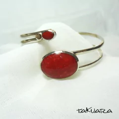 PULSERA ALPACA DOBLE NÁCAR MEDIANA - tienda online