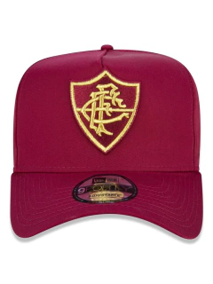 Boné Fluminense New Era Grená com Dourado - comprar online