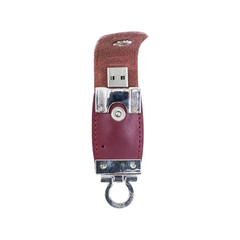 Pendrive Couro Sintético 7.6GB - Fluminense - Camisas do Fluminense a partir de R$ 49,90 !  
