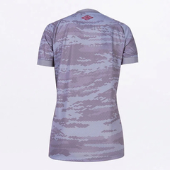 Camisa Fluminense Feminina Cinza - Umbro na internet