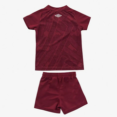 Mini Kit Infantil Fluminense III Grená 2022 - Umbro