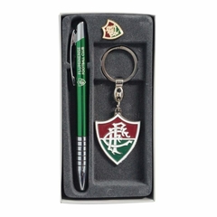 Kit Fluminense Caneta/chaveiro/boton Com Estojo - Oficial - comprar online