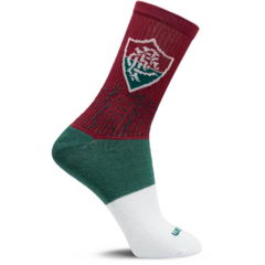 Meia Fluminense Esportiva Tricolor 39 ao 43 - Rikam
