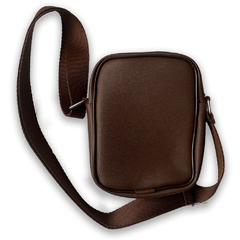 Bag Cargo Slim do Fluminense em Pu - Café - Camisas do Fluminense a partir de R$ 49,90 !  