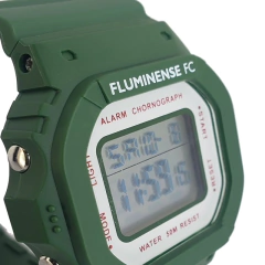 Relógio de Pulso Fluminense Digital Verde - Bel Watch - Camisas do Fluminense a partir de R$ 49,90 !  