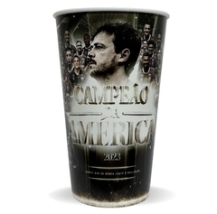 Copo Fluminense Elenco Campeão da Libertadores 2023 - Plástico 550ml