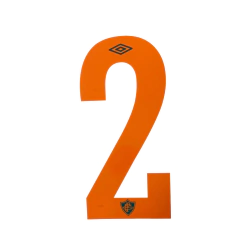 Número Laranja para Camisa Fluminense Umbro Verde 2020 - comprar online