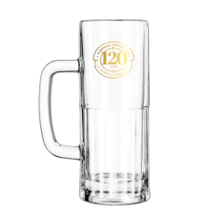 Caneca de Vidro Zero Grau Fluminense 650ml - 120 Anos
