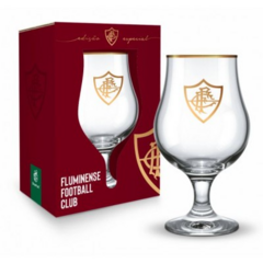 Taça Dublin de Vidro Fluminense Série Ouro - 400ml