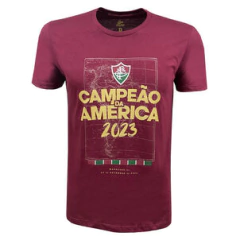 Camisa Fluminense Grená Campeão da América 2023 - Liga Retrô