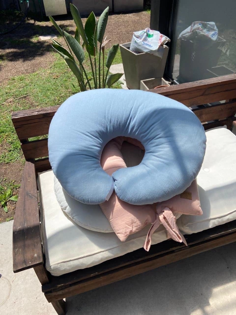 ALMOHADÓN DE AMAMANTAR LIENZO - comprar online