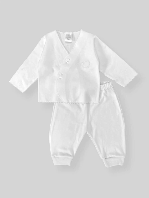 BATITA PANTALON PIMA BLANCO - comprar online