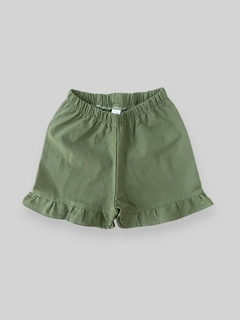 SHORT VOLADOS VERDE