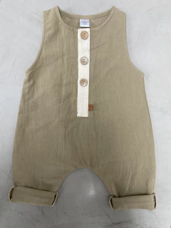 Mameluco de tusor combinado - comprar online