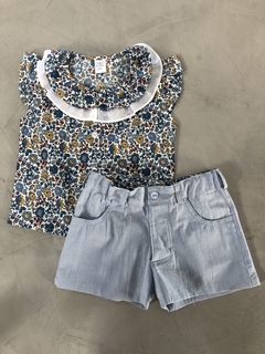 SHORT TUSOR CELESTE - comprar online