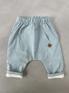 BABUCHA TUSOR CELESTE - Le mouton bebe