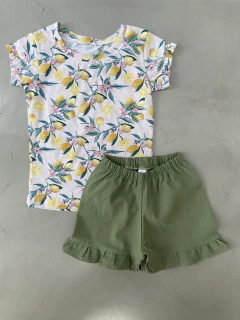 SHORT VOLADOS VERDE en internet