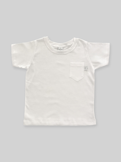 REMERA LOGO BLANCA