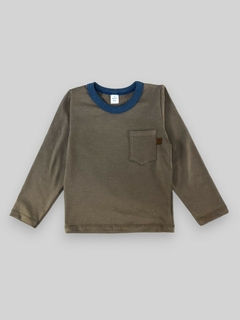 REMERA COMBINADA