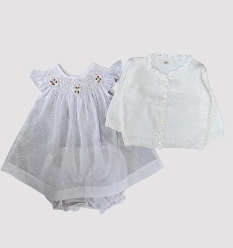 Saquito tejido con crochet - comprar online